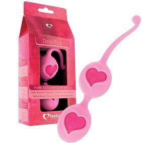 Kulki miłości Feelztoys Desi Loveballs Pink